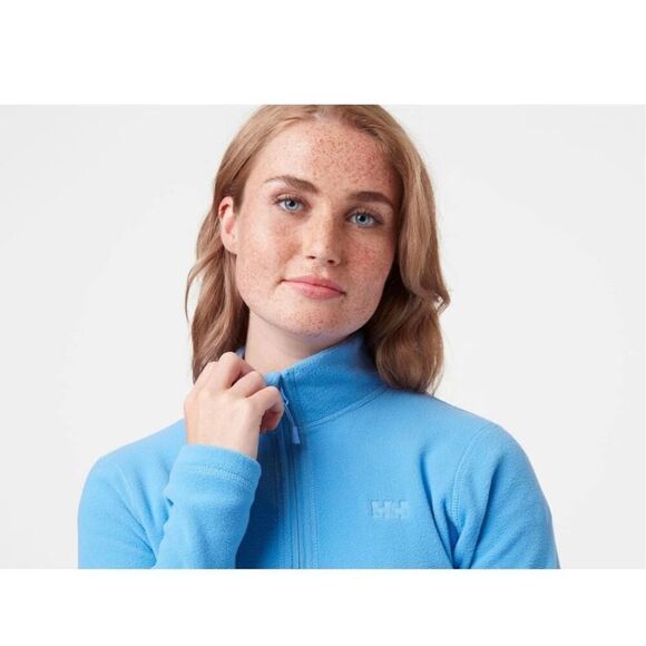 ✨Helly Hansen Women's W Daybreaker 1/2 Zip Sz Small Blue & Yellow Fleece✨ - Picture 4 of 11